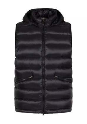 Herno hooded quilted gilet - Black