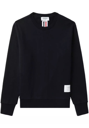 Thom Browne rear RWB stripe sweatshirt - Blue