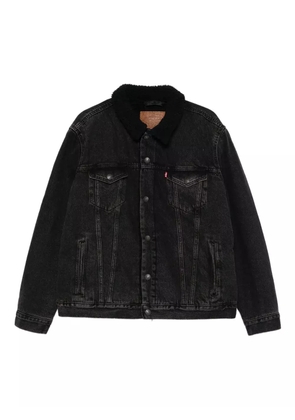 Levi's sherpa-collar denim jacket - Black