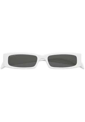 Gucci Eyewear logo-print sunglasses - White