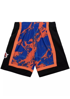 Mitchell & Ness 'NY Knicks 1996' Team Marble basketball shorts - Blue