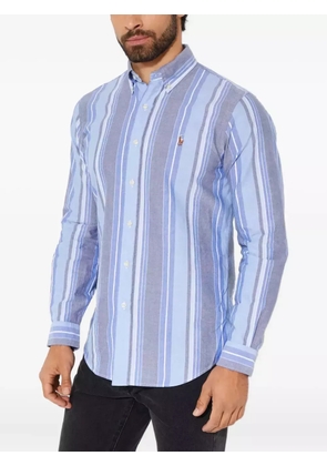 Polo Ralph Lauren striped long-sleeved shirt - Blue