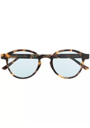 Retrosuperfuture The Warhol cheetah-print sunglasses - Brown