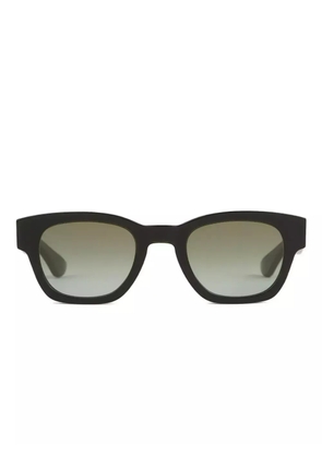 Alexander McQueen rectangle-frame sunglasses - Black