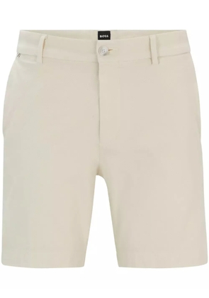 BOSS cotton chino shorts - Neutrals