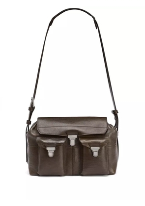 LEMAIRE medium Gear shoulder bag - Brown