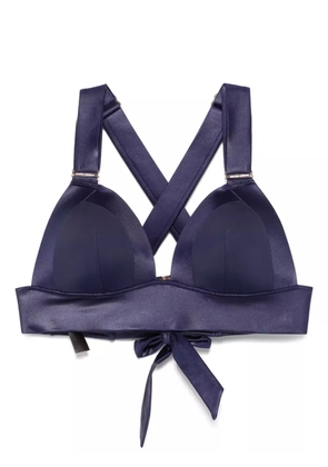 Marlies Dekkers Cache Coeur bikini top - Blue