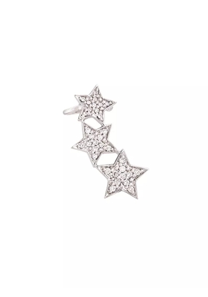 ALINKA Stasia diamond triple star ear cuff - Metallic