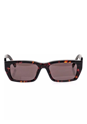 Palm Angels Eyewear Palm square-frame sunglasses - Brown