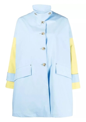 Mackintosh Humbie A-line coat - Blue
