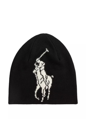 Polo Ralph Lauren wool beanie hat - Black