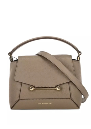 Strathberry Mosaic Nano mini bag - Brown