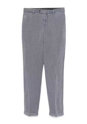 Berwich belt-loops trousers - Blue