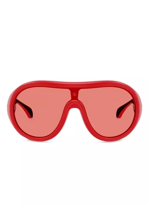 Moncler Eyewear Cloche sunglasses - Red