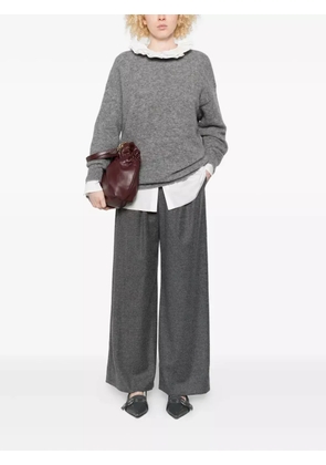 SUSANNE BOMMER pleated pants - Grey