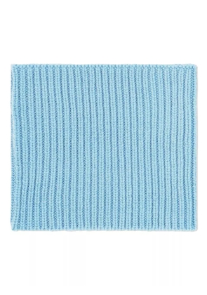 BOMPARD ribbed snood - Blue