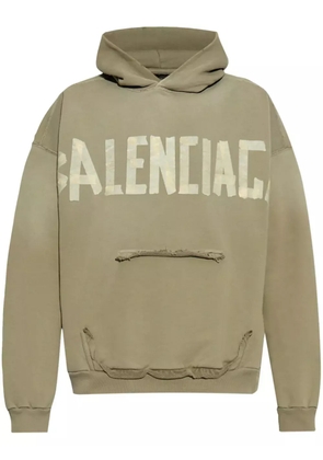 Balenciaga Tape Type hoodie - Green