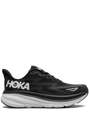 HOKA Clifton 9 'Black/White' sneakers