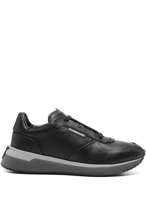Ferragamo leather sneakers - Black