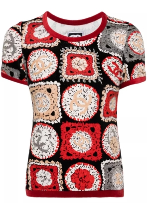 CHANEL Pre-Owned 2009 short sleeve top - Red