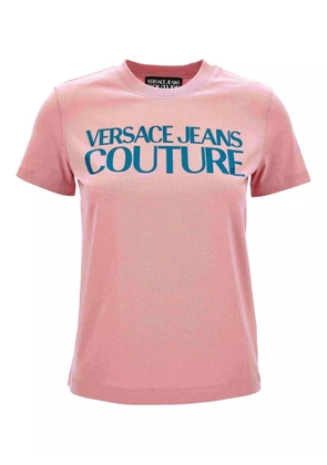 Versace Jeans Couture logo-print T-shirt - Pink