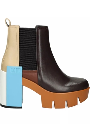 United Nude 110mm leather Chelsea boots - Brown