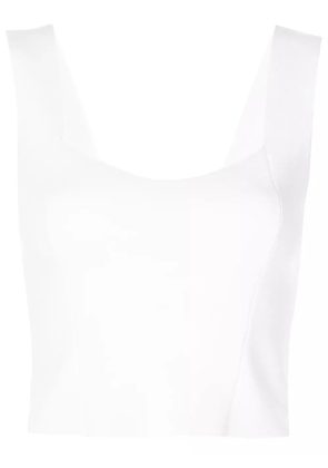 A.L.C. Jordana cropped top - White