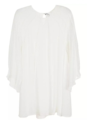 Olympiah layered mini dress - White