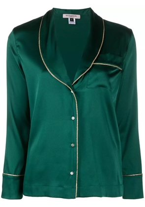 Gilda & Pearl backstage silk pj set - Green