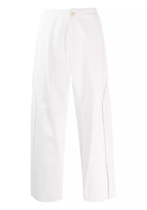 Walter Van Beirendonck Pre-Owned 2009/10 Glow faux leather trousers - White