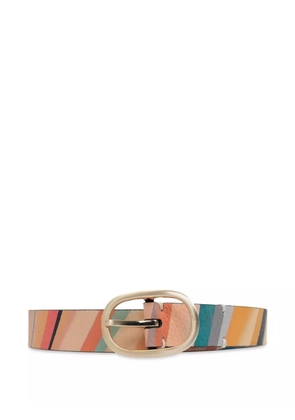 Paul Smith striped belt - Neutrals