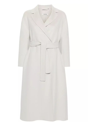 'S Max Mara Esturia wool belted coat - Grey