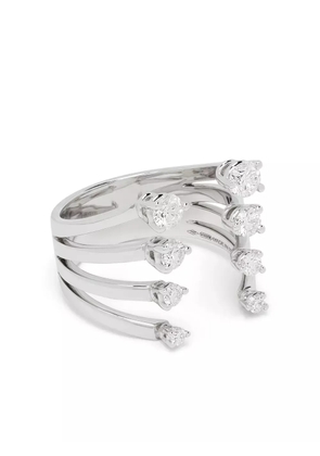 Delfina Delettrez 18kt white gold diamond Dots ring - Silver