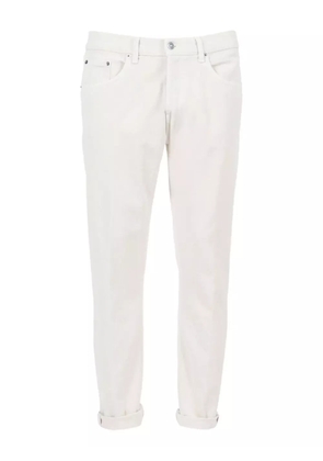 DONDUP KIDS Tcon cuffed jeans - White