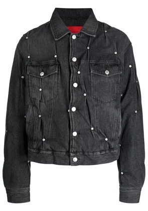 KUSIKOHC studded denim jacket - Grey