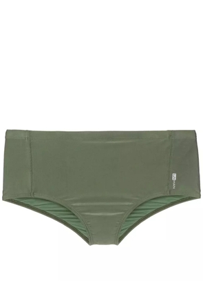 Lygia & Nanny Parati logo-print swim trunks - Green