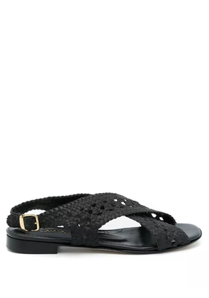Sarah Chofakian Rasteria open-toe sandals - Black