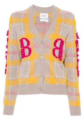Barrie logo-detail cashmere cardigan - Neutrals
