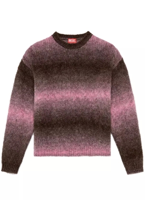 Diesel K-Rasta gradient-knit sweater - Brown