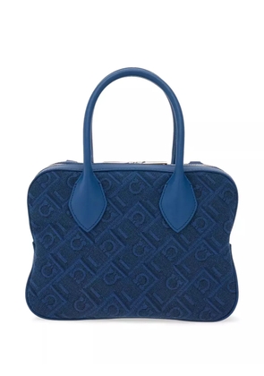 Ferragamo zipped tote bag - Blue