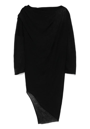 P.A.R.O.S.H. asymmetric midi dress - Black