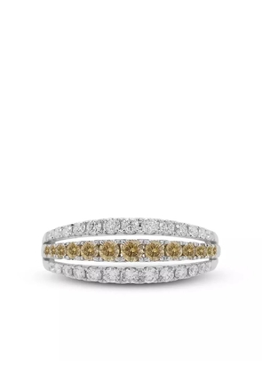 HYT Jewelry 18kt white gold diamond ring - Silver