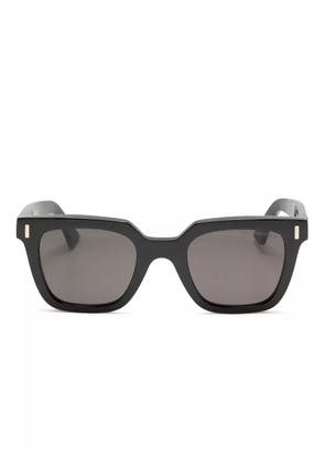 Juun.J embossed internal logo sunglasses - Black