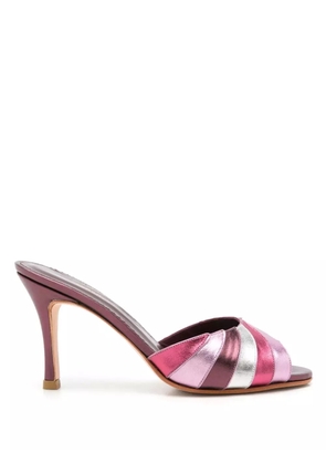 Sarah Chofakian 75mm Cocteau sandals - Purple