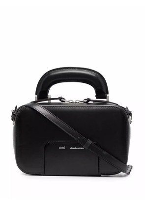 AMI Paris Case logo-print tote bag - Black