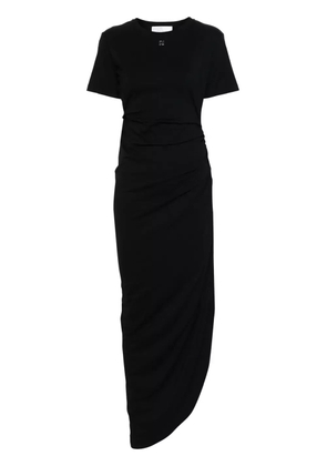 Giuseppe Di Morabito draped maxi T-shirt dress - Black