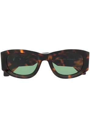 Off-White Eyewear Joan oval-frame sunglasses - Brown