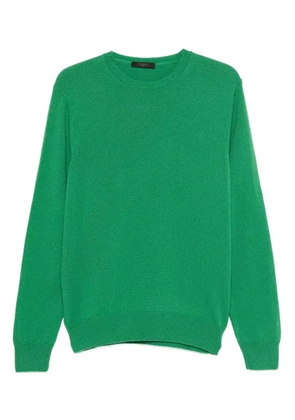 Zanone round-neck wool sweater - Green