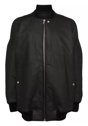 Rick Owens elongated bomber jacket - Black