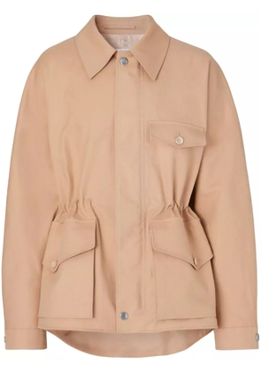 Burberry gabardine cotton jacket - Neutrals